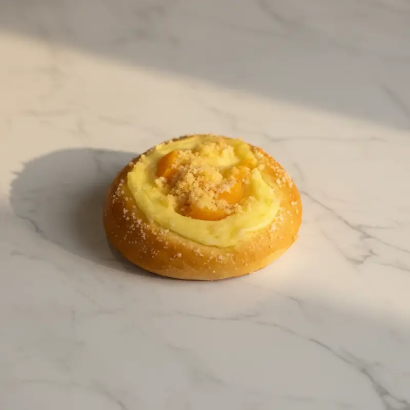 Drożdżówka z serem i brzoskwinią - miniatura 2 z 2