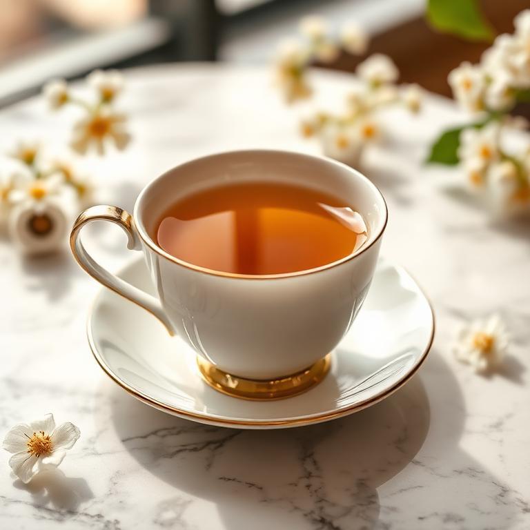 Herbata Darjeeling w eleganckiej filiżance